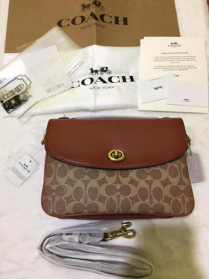 Authentic Coach Cassie cross body bag, Luxury, Bags & Wallets on Carousell