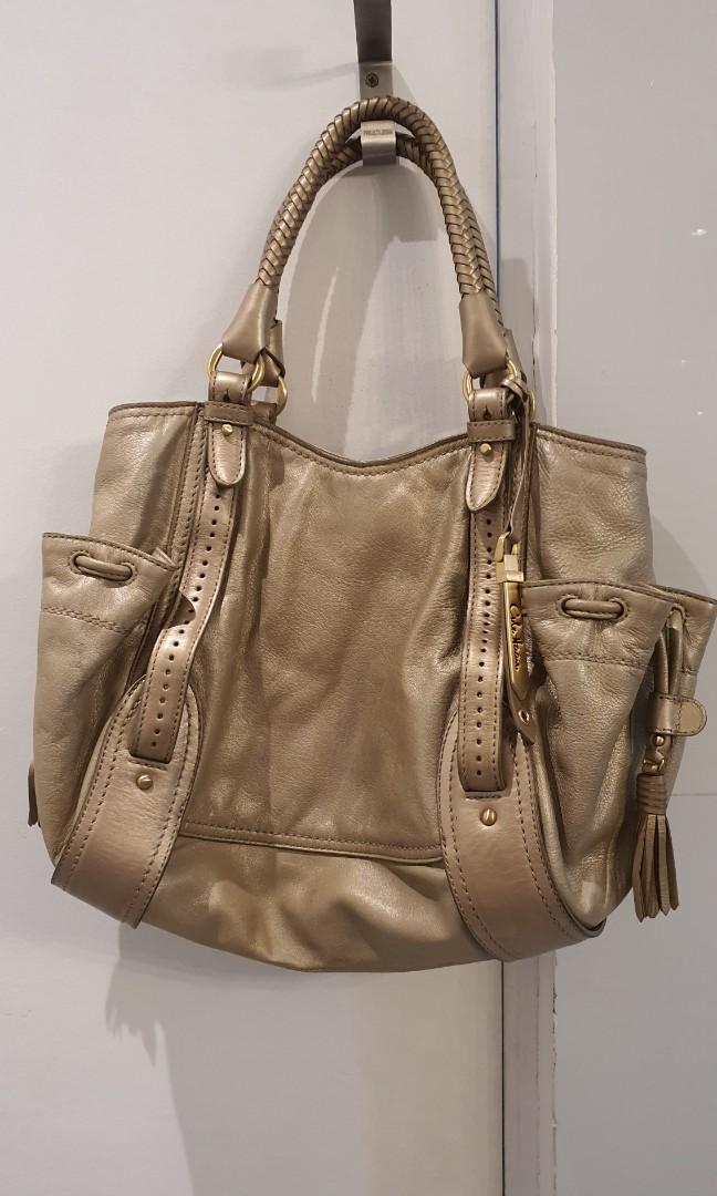 Cole haan loralie woven large tote discount