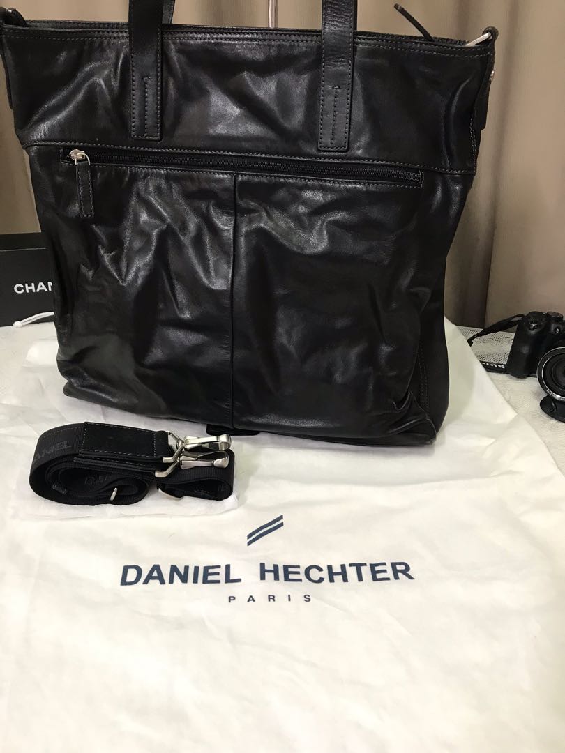 Daniel Hechter Paris Shoulder Bag Black Old-fashioned Suitcase 