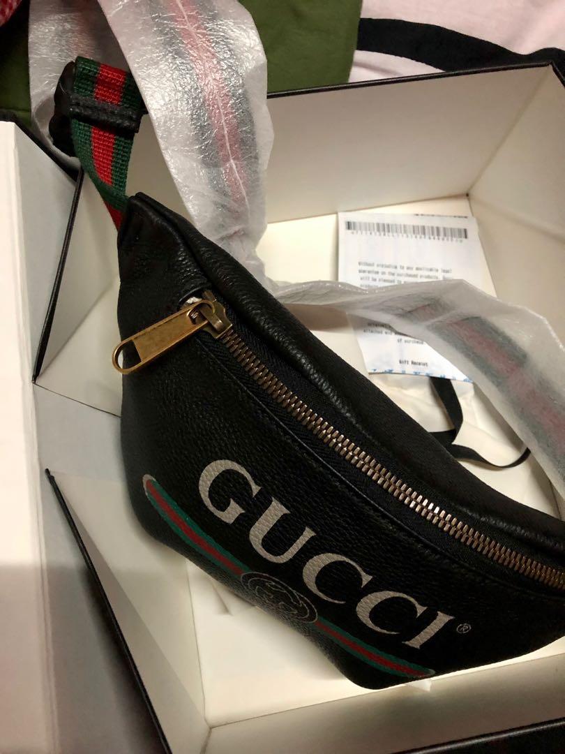 Authentic Gucci Belt Bag (Small), Luxury, Bags & Wallets On Carousell