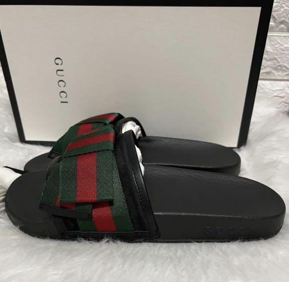 Authentic Gucci Bow Slides
