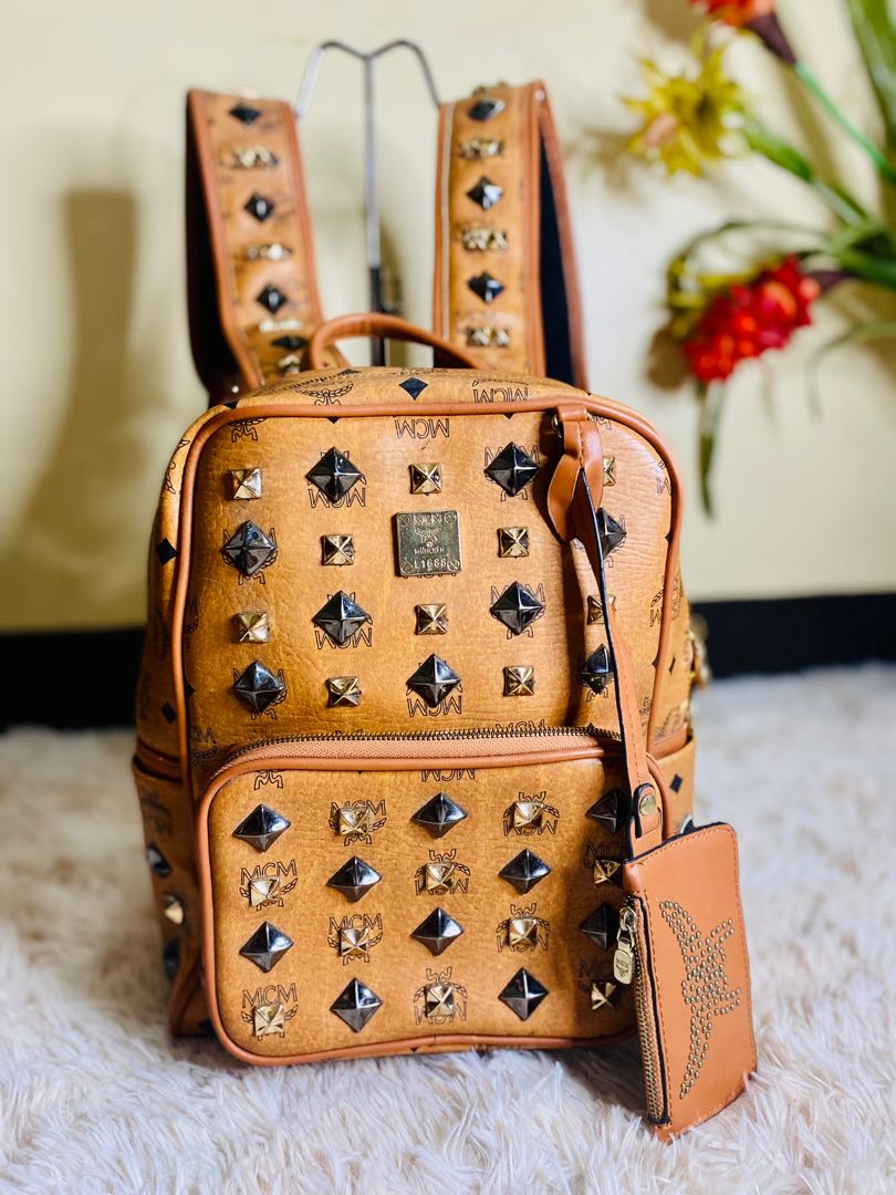 Original MCM Classical Backpack, Women's Fashion, Bags & Wallets, Purses &  Pouches on Carousell