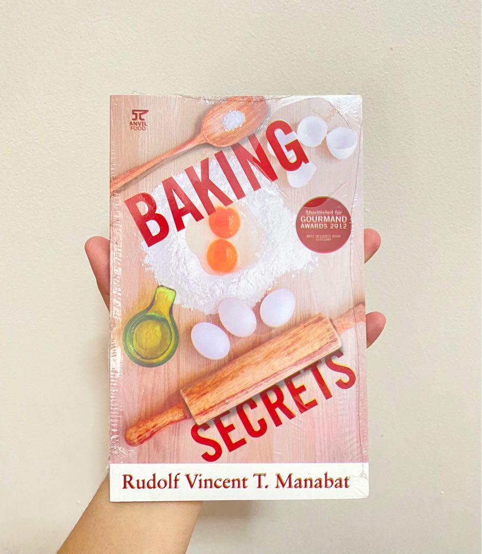 BAKING SECRETS by Chef RV Manabat, Hobbies & Toys, Books & Magazines