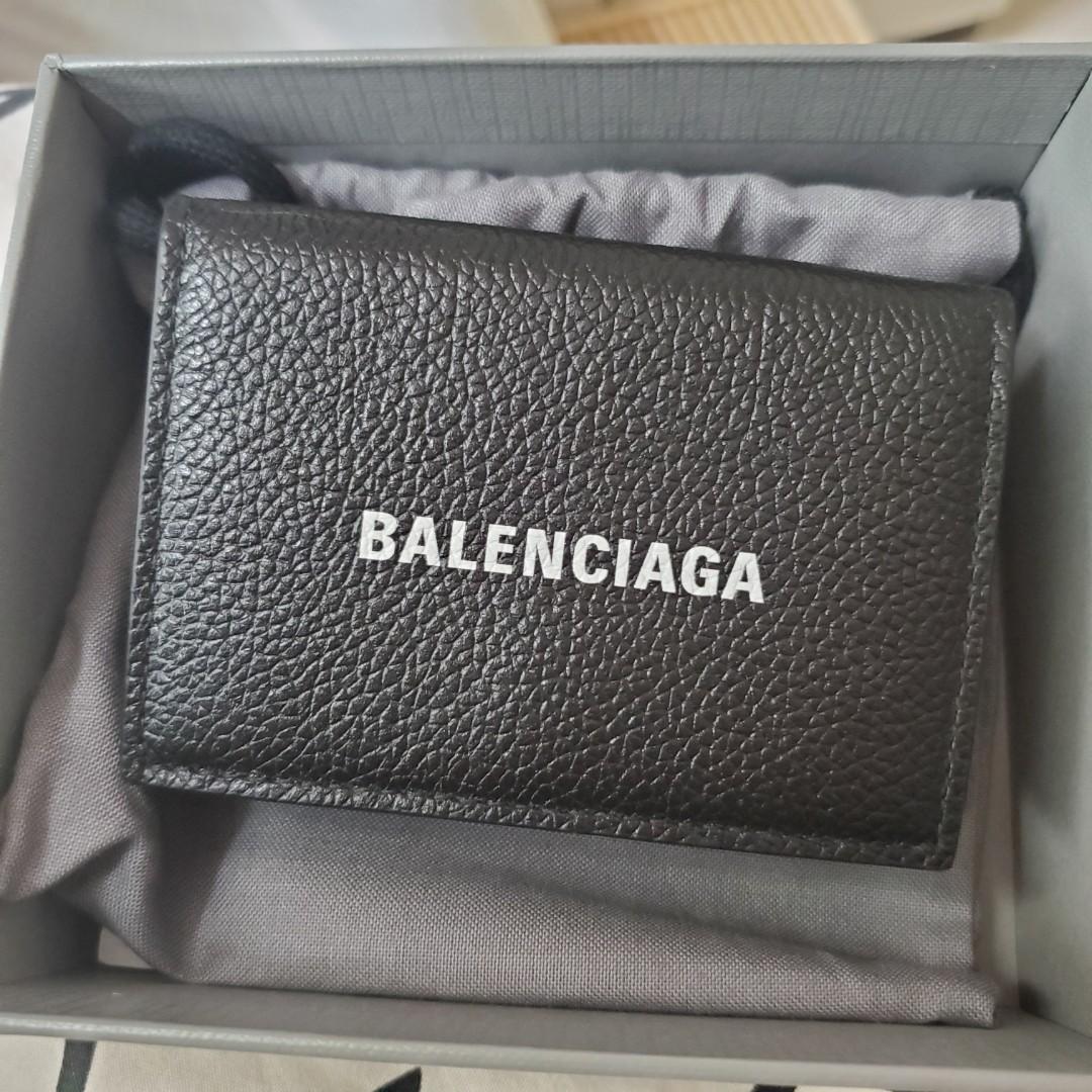 BALENCIAGA 100%全新未使用銀包有單有盒齊包裝Men's cash mini wallet 