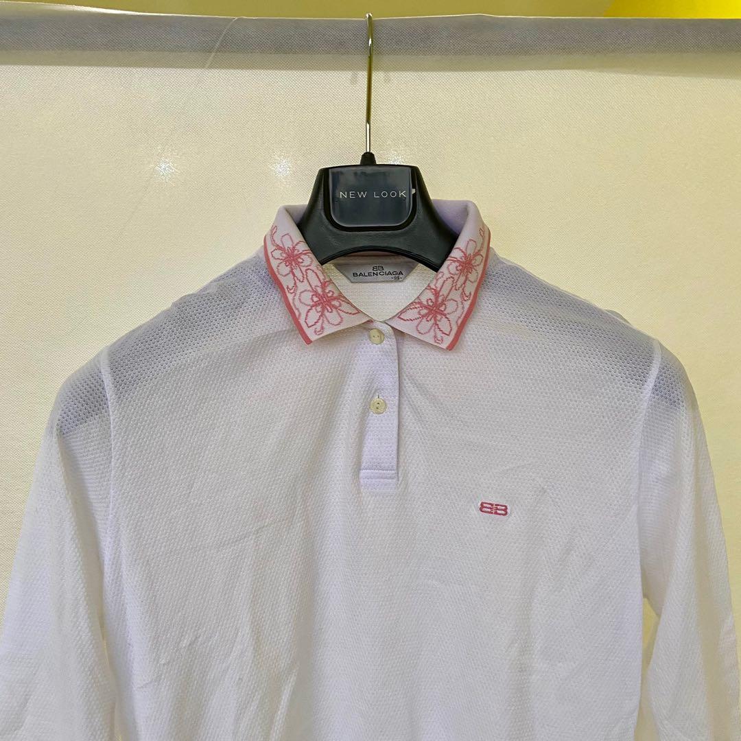 Balenciaga Long Sleeve Golf/Polo Shirt 