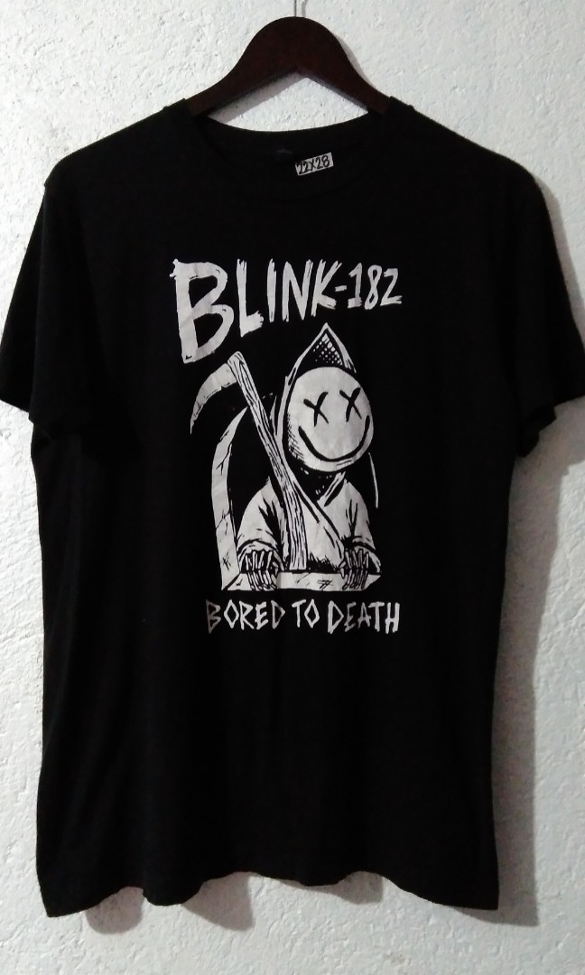 blink 182 bored to death shirt