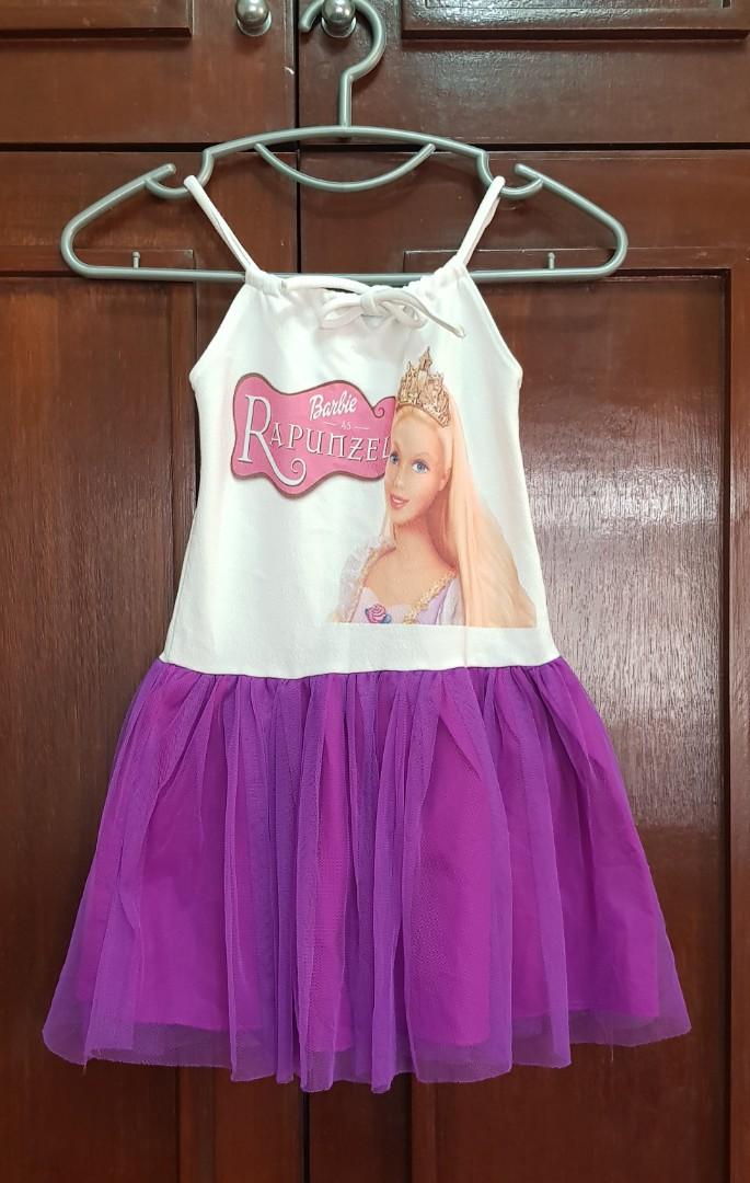 BARBIE DRESS, Babies & Kids, Babies & Kids Fashion on Carousell