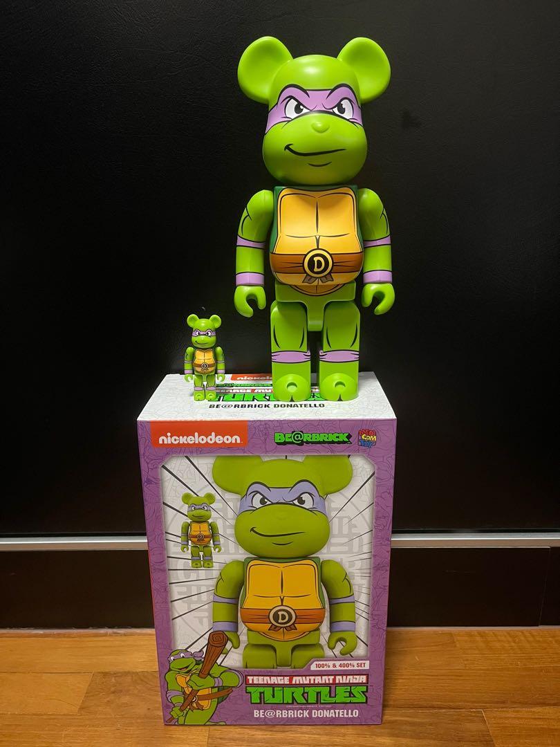 ギフ_包装】 メディコム PREORDER - Medicom TMNT Donatello 1000% Bearbrick Figure green  ユニセックス pivopix.com