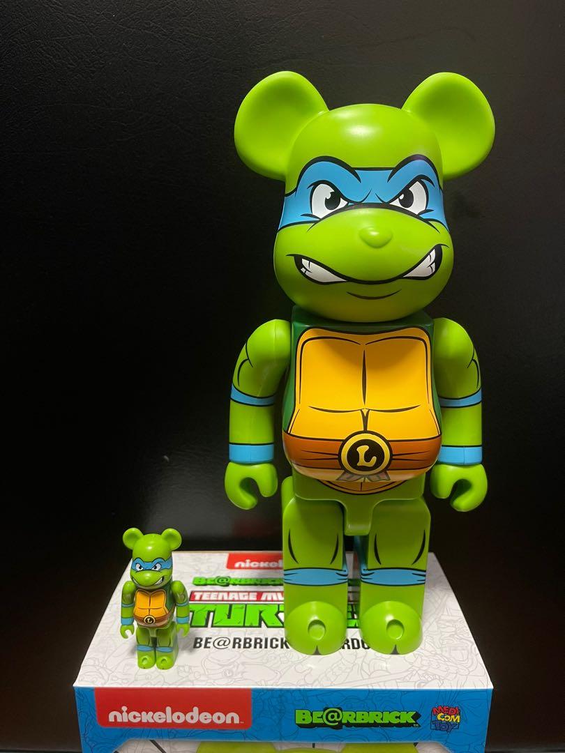 ギフ_包装】 メディコム PREORDER - Medicom TMNT Donatello 1000% Bearbrick Figure green  ユニセックス pivopix.com
