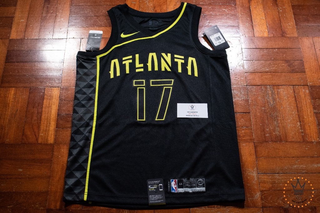 BNWT Nike Atlanta Hawks Dennis Schroder 17 18 City Edition NBA Jersey Swingman Men s Fashion Activewear on Carousell