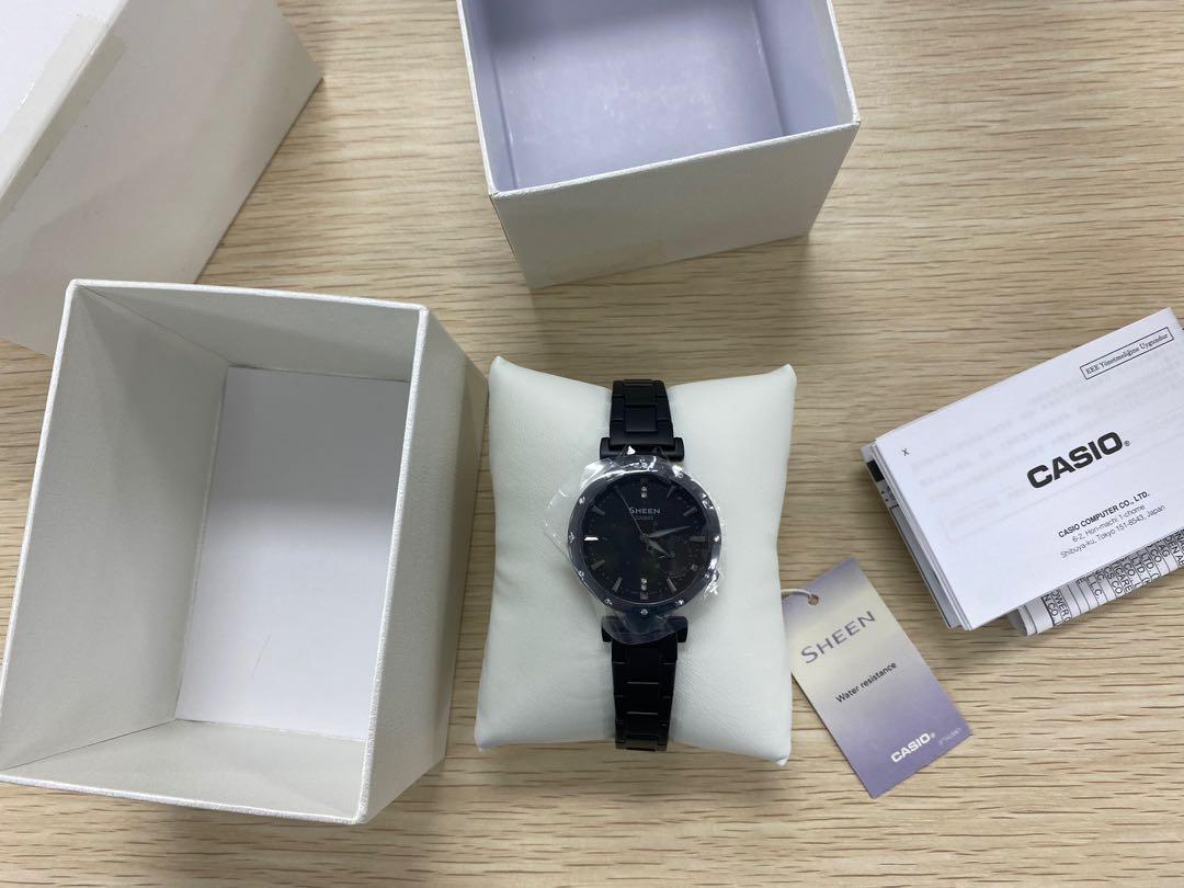 Brand New Casio Sheen Women Watch SHE 4051BD 1A