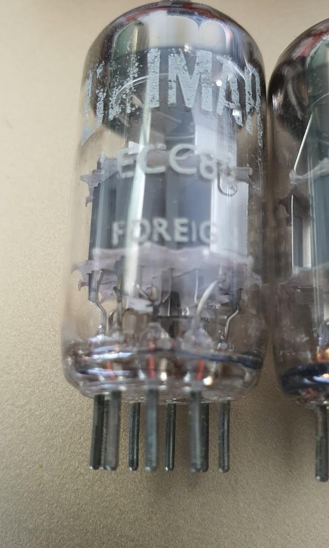 BRIMAR ECC88 Matched Pair (Category: Other Audio Equipment) located in Singapore. Submitted by benedict987 (Listing ID 1139200565, Image 3). Description: BRIMAR ECC88 Matched Pair NOS Rare Free delivery and testing on spot to ensure working condition.