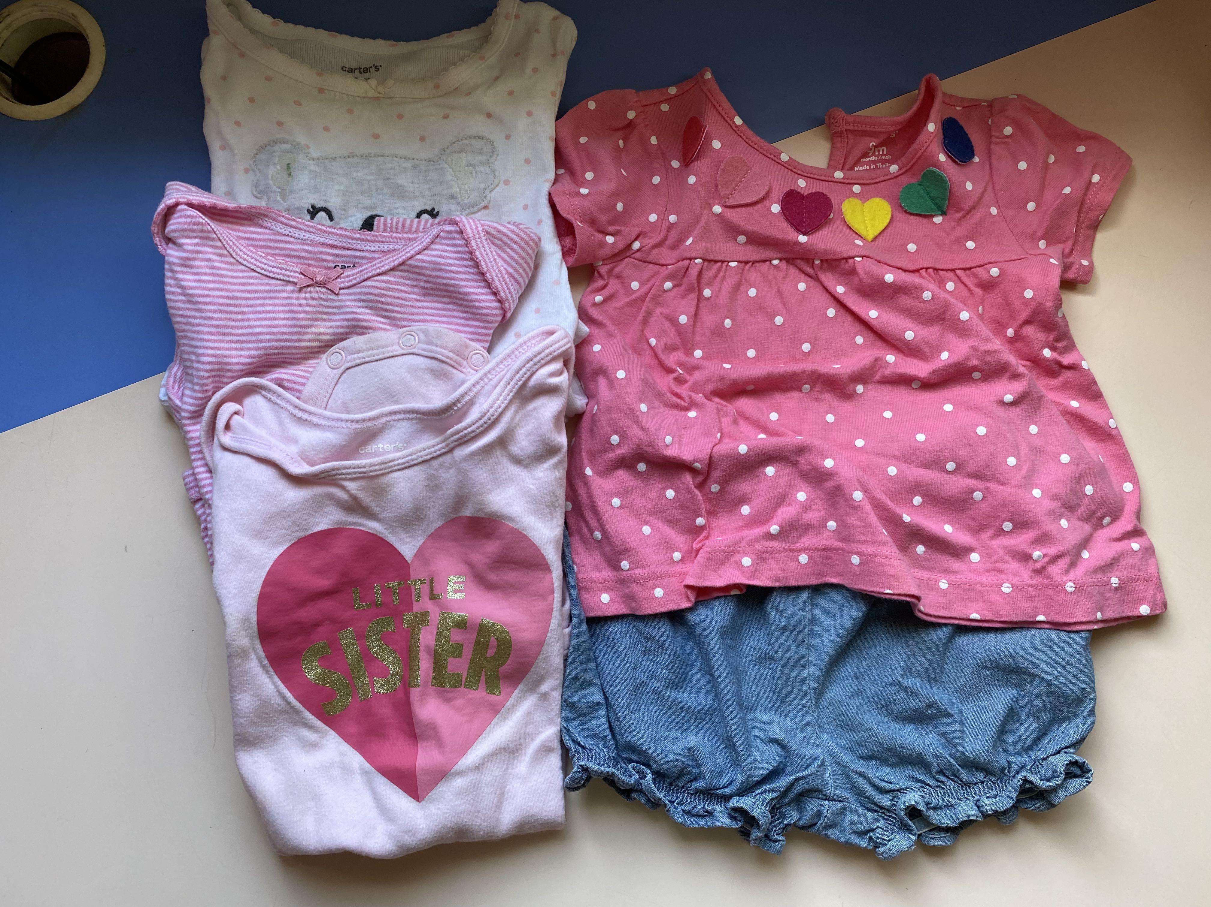Carters baby store girl gowns
