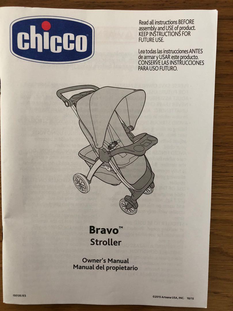 Chicco bravo trio travel system manual new arrivals