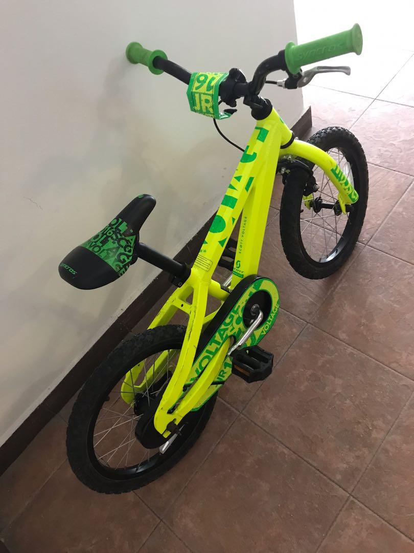 Scott children's bikes top