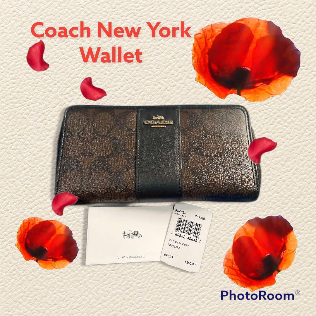 ❗️SALE❗️Coach New York Wallet, Luxury, Bags & Wallets on Carousell