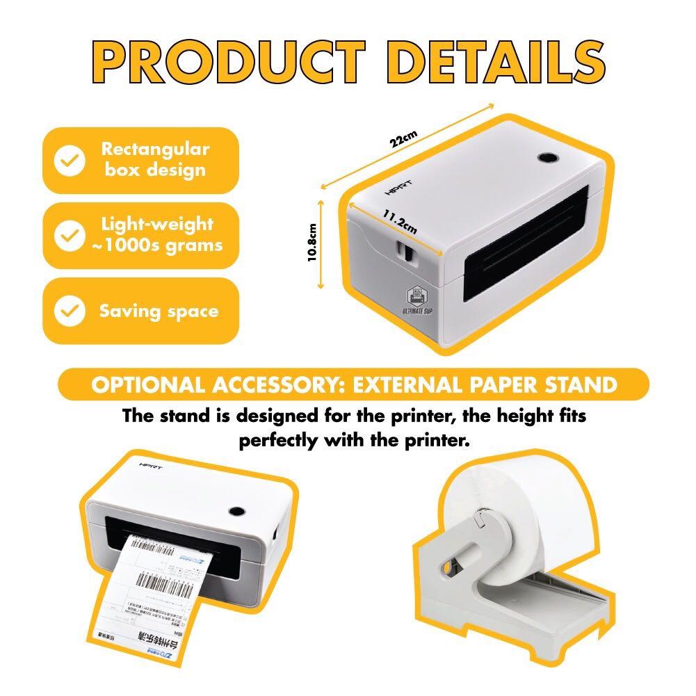 COMBO Thermal Printer HPRT N41 Way Bill / Label Printer with USB ...