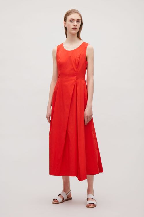 Cos sales red dress