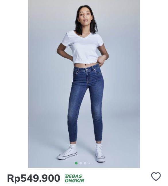 Cotton on mid rise jegging, Fesyen 