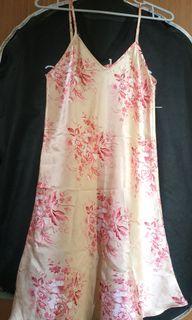 Daster Lingerie Flowerie Gold