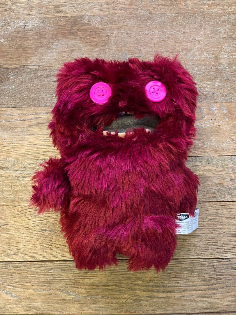 Fuggler Maroon Fur Special Winter Edition 9″ Plush Funny Ugly Monster ...