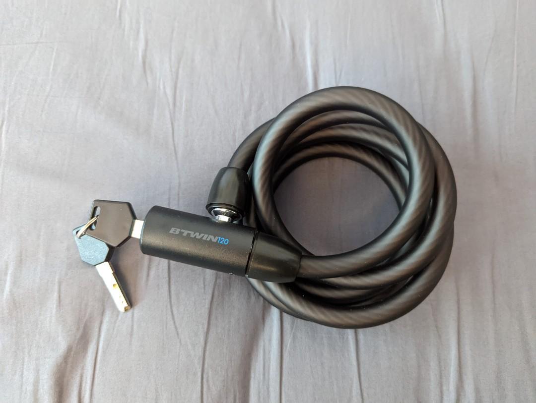 decathlon cycle lock key