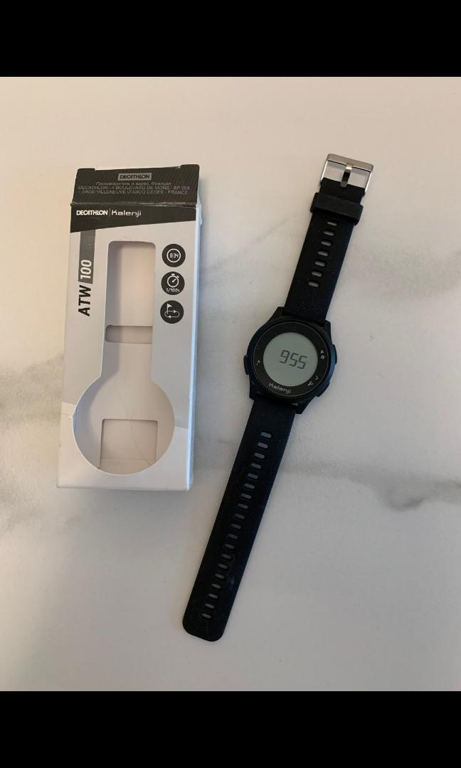 Decathlon Kalenji ATW100 Running Watch Black Carousell