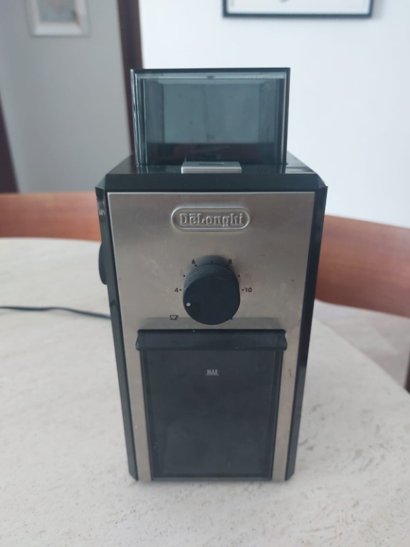 De'Longhi KG89 Burr Coffee Grinder (Black), TV & Home Appliances