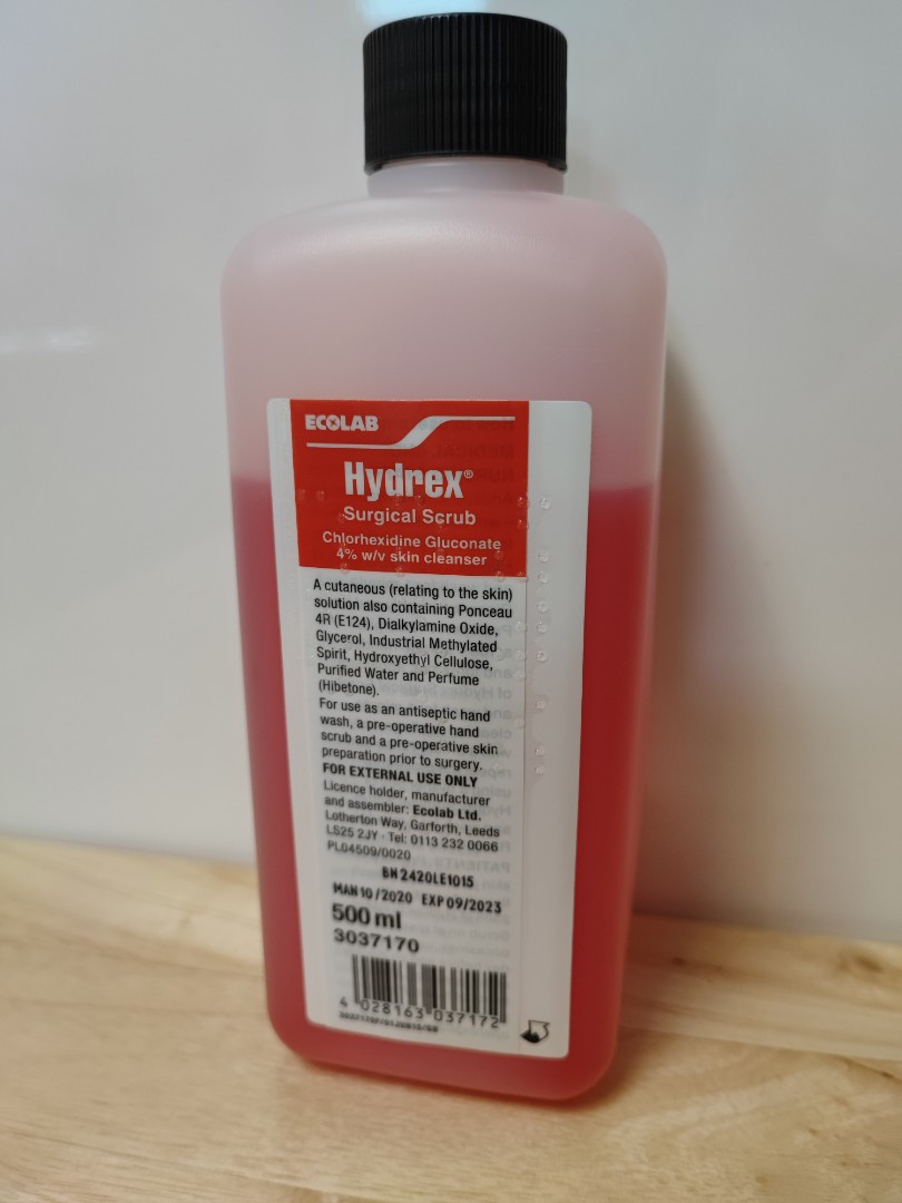 Ecolab Hydrex Surgical Scrub, 美容＆化妝品, 健康及美容 消毒 Carousell