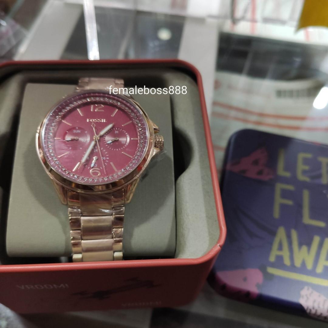 ES4926 FOSSIL Sadie Multifunction Rose 