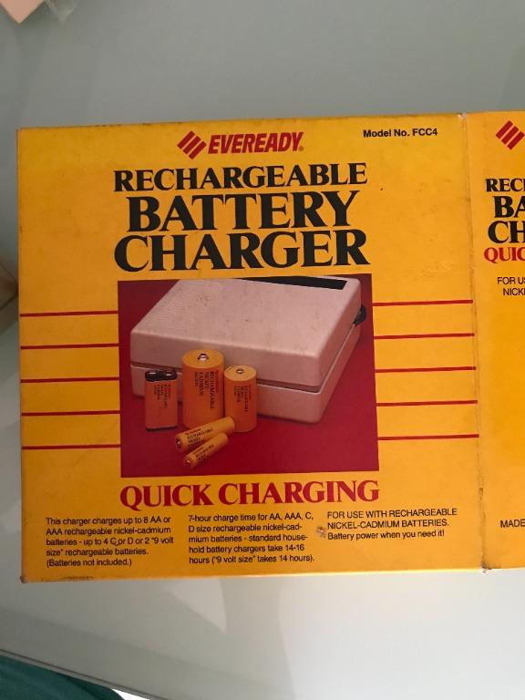 EVEREADY rechargeable BATTERY CHARGER (model FCC4), Mobile Phones