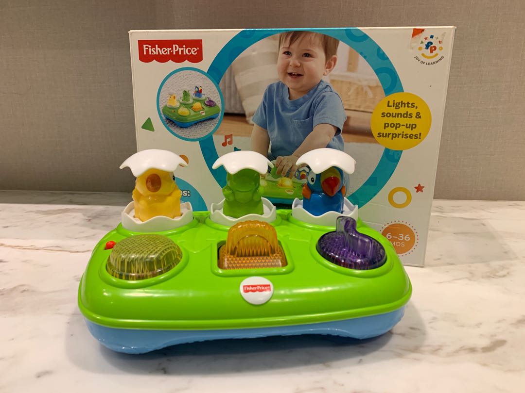 Fisher price 2024 pop up eggs