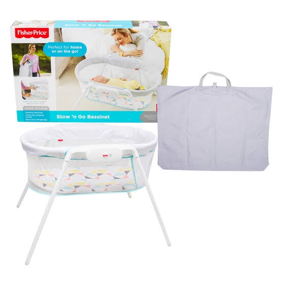 Fisher price stow n go bassinet store