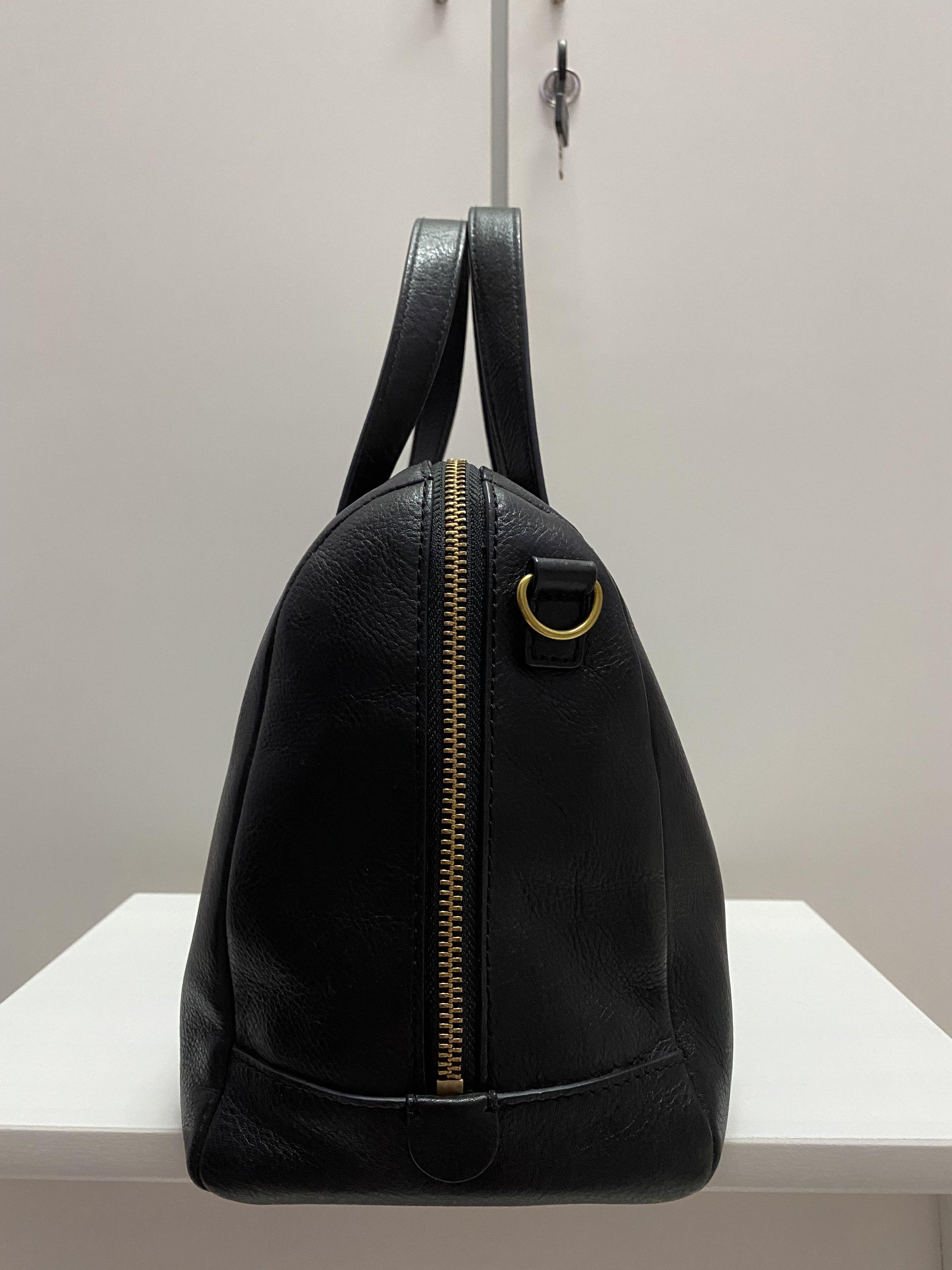 Fossil sydney satchel discount schwarz