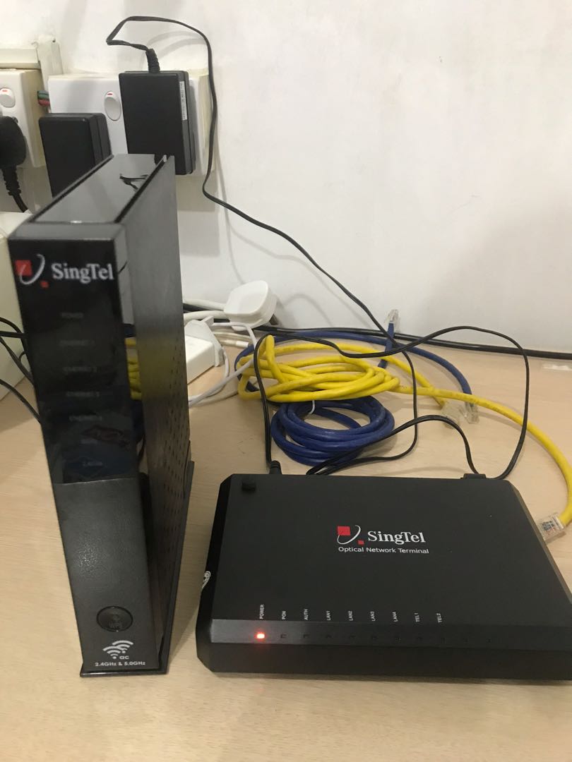Singtel wifi modem clearance