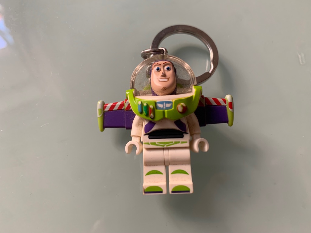 Genuine LEGO keychain Buzz Lightyear Hobbies Toys Toys Games
