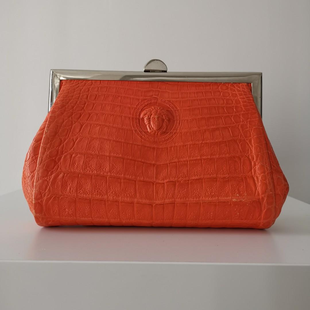 Gianni Versace vintage clutch sling bag