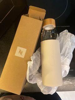 Glass water bottle