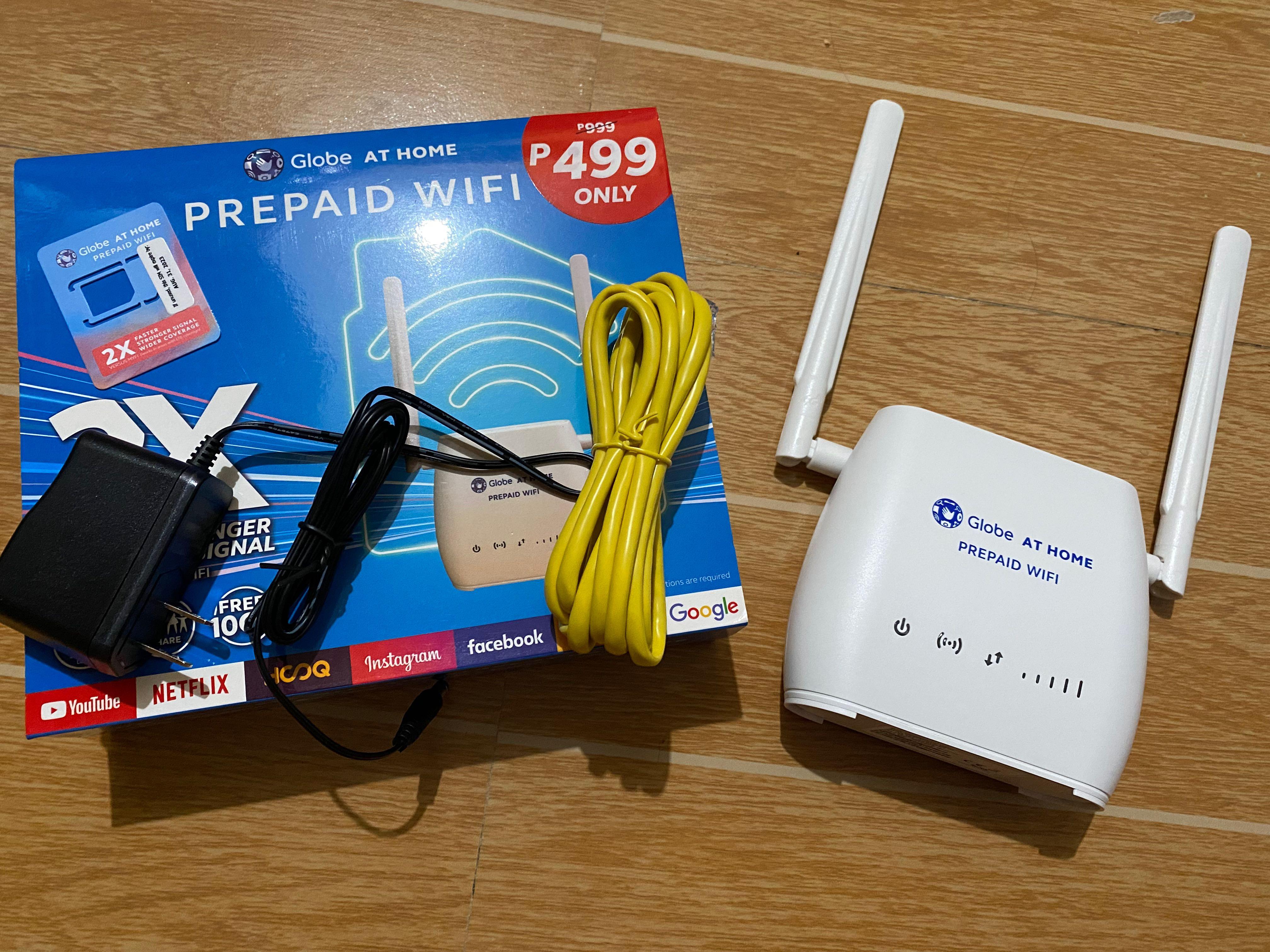 Globe at home prepaid wifi on Carousell