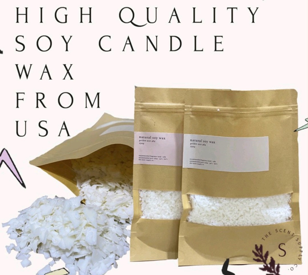 Golden Wax 464 Soy Wax for Candles (1kg), Furniture & Home Living, Home