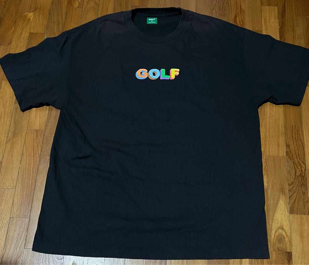 Golf Wang 3D Multicolor Tee in Black 