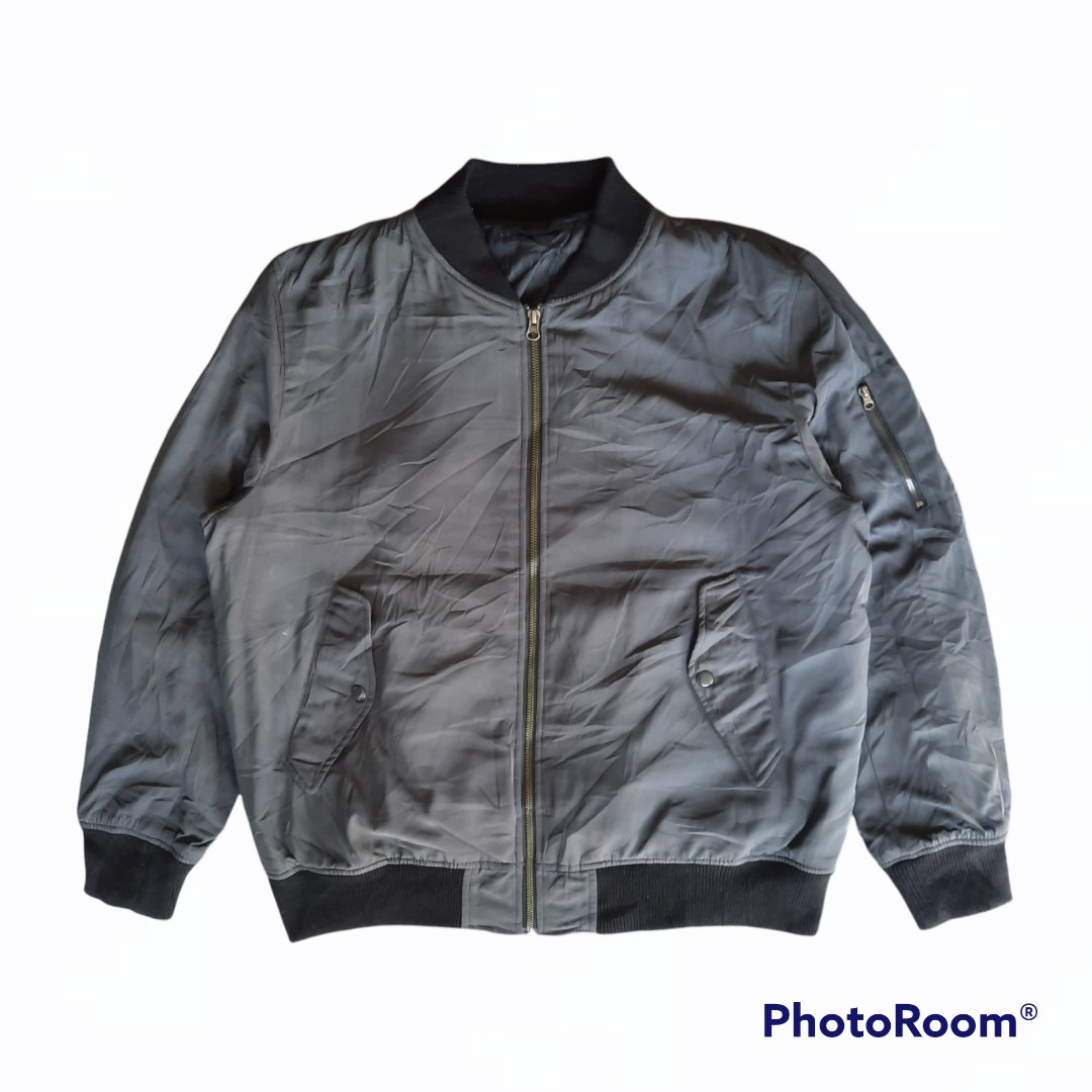 Gu global flight bomber jacket, Men's Fashion, Coats, Jackets and ...
