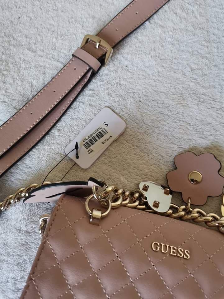 Guess Authentic Sling Bag, Luxury, Bags & Wallets on Carousell