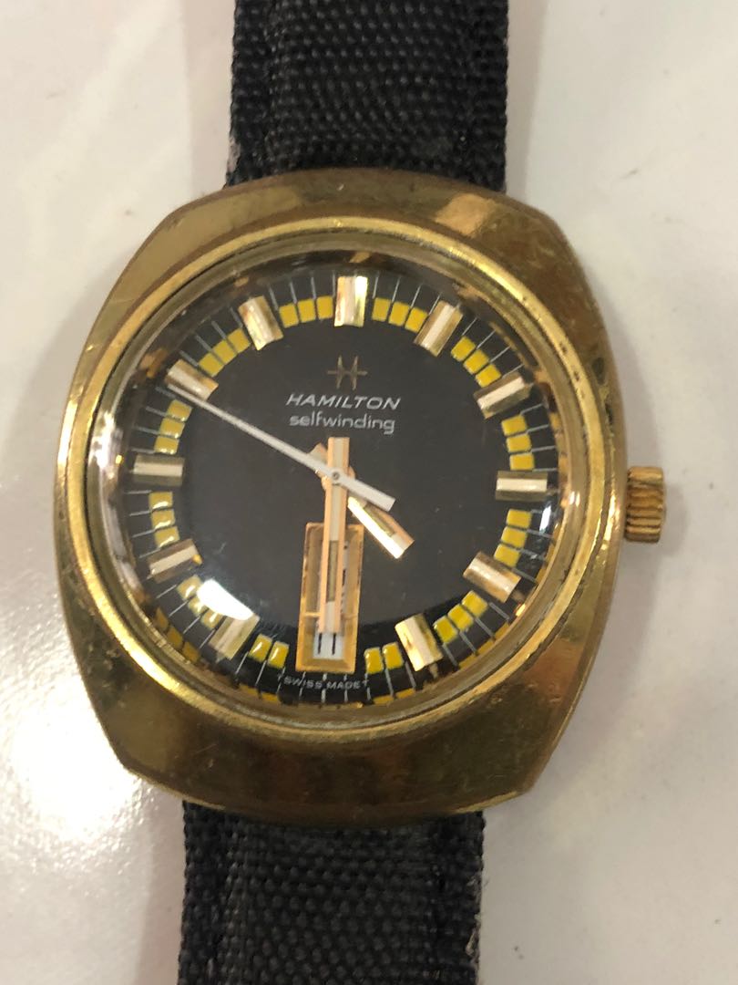 Hamilton self winding watch store