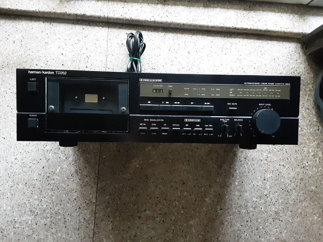 Harmon Kardon Cassette Deck TD262 