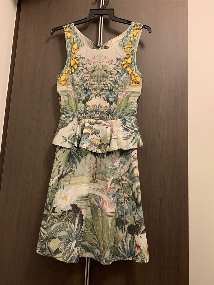 H&m conscious hot sale green dress