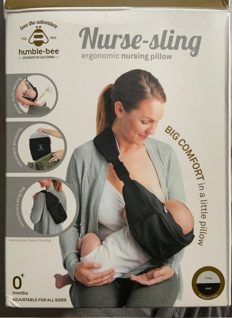 Humblebee Nursing Sling Kickstarter Breastfeeding Pillow Babies