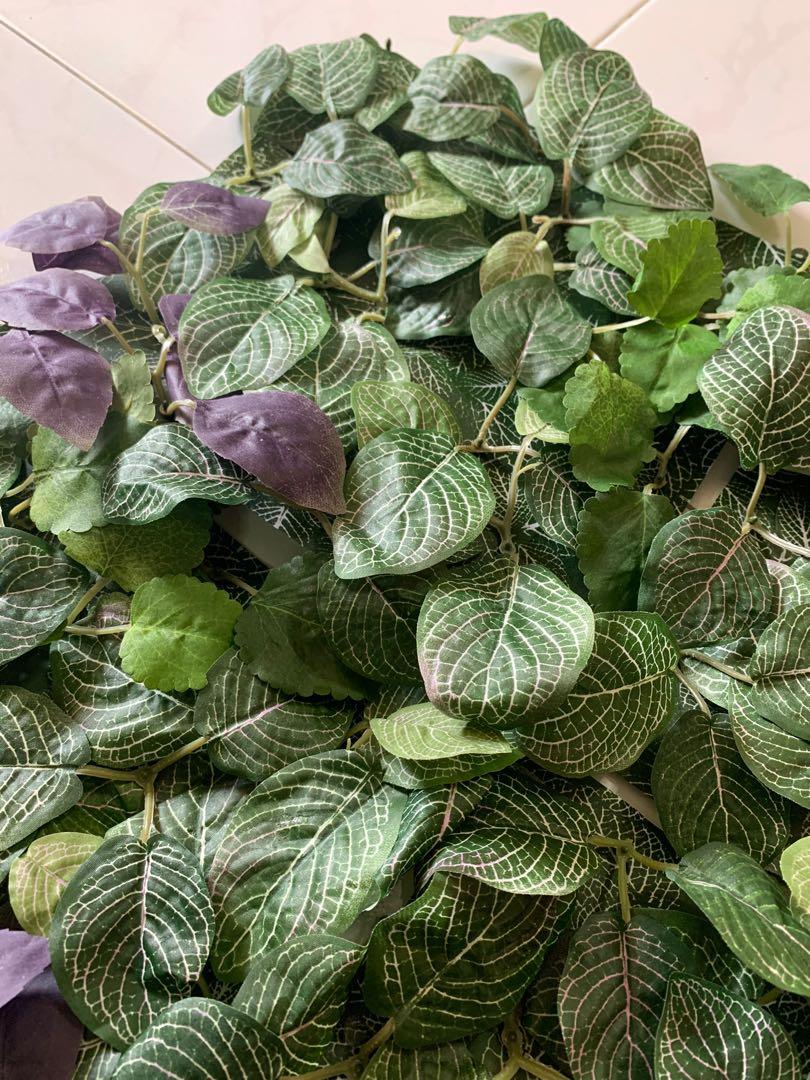 IKEA artificial plant, wall mounted, Furniture & Home Living, Home Decor, Artificial Plants