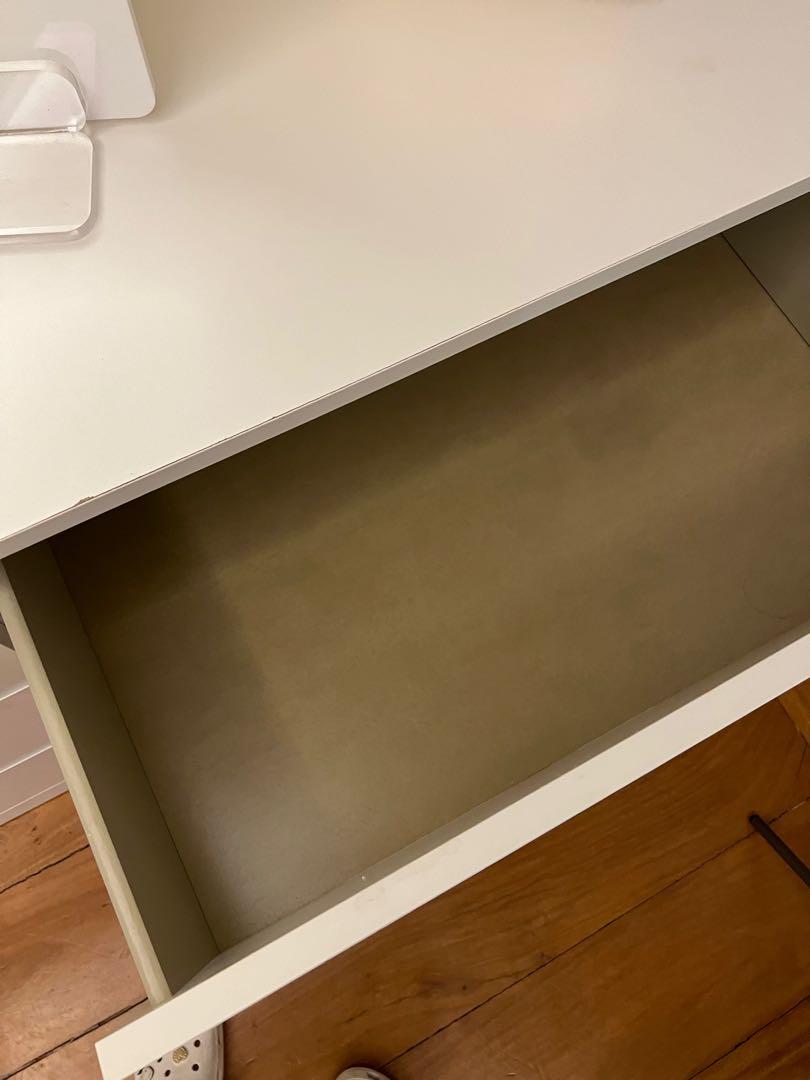 IKEA Malm 6 drawer dresser white160x78 cm 63x30 3 4