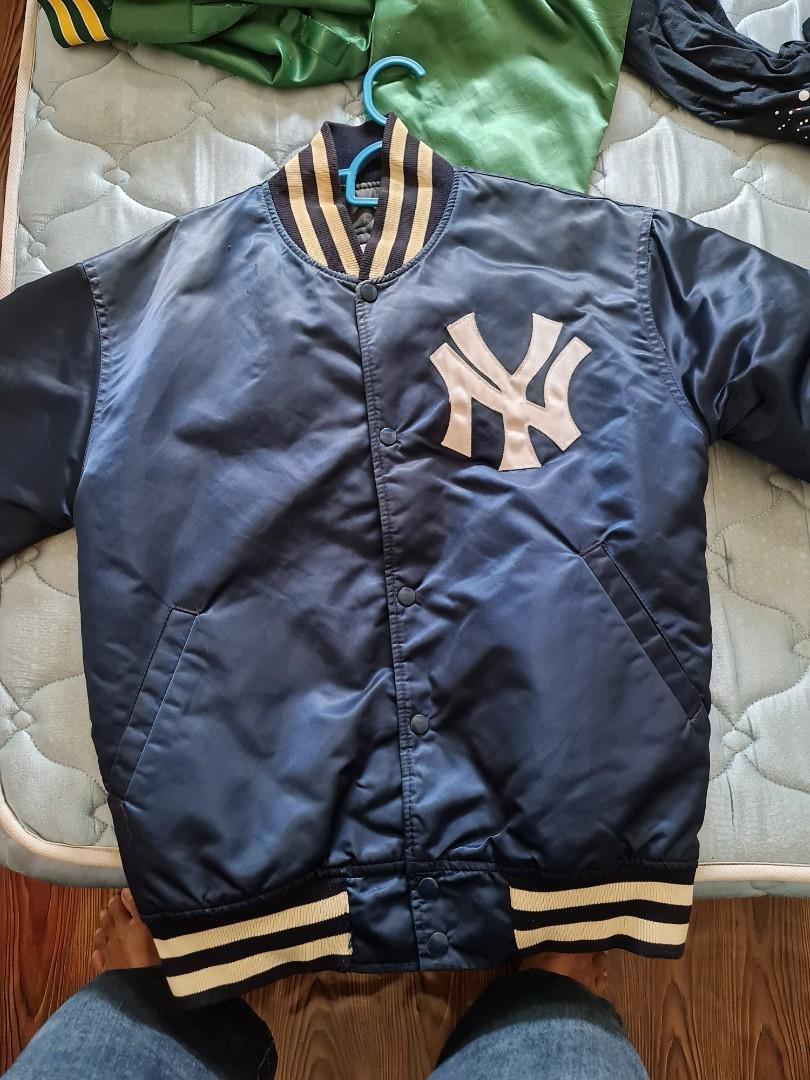 Stitches Yankees Track Jacket - Navy, Men's Fashion, Coats, Jackets and  Outerwear on Carousell